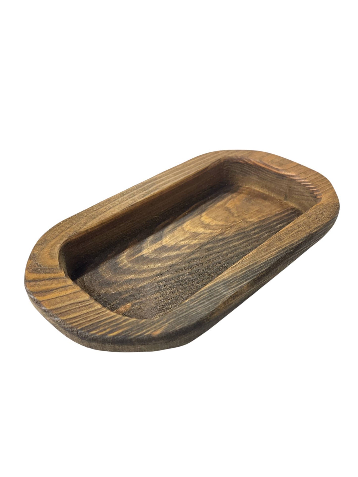 Hand Carved Wooden Dough Bowl