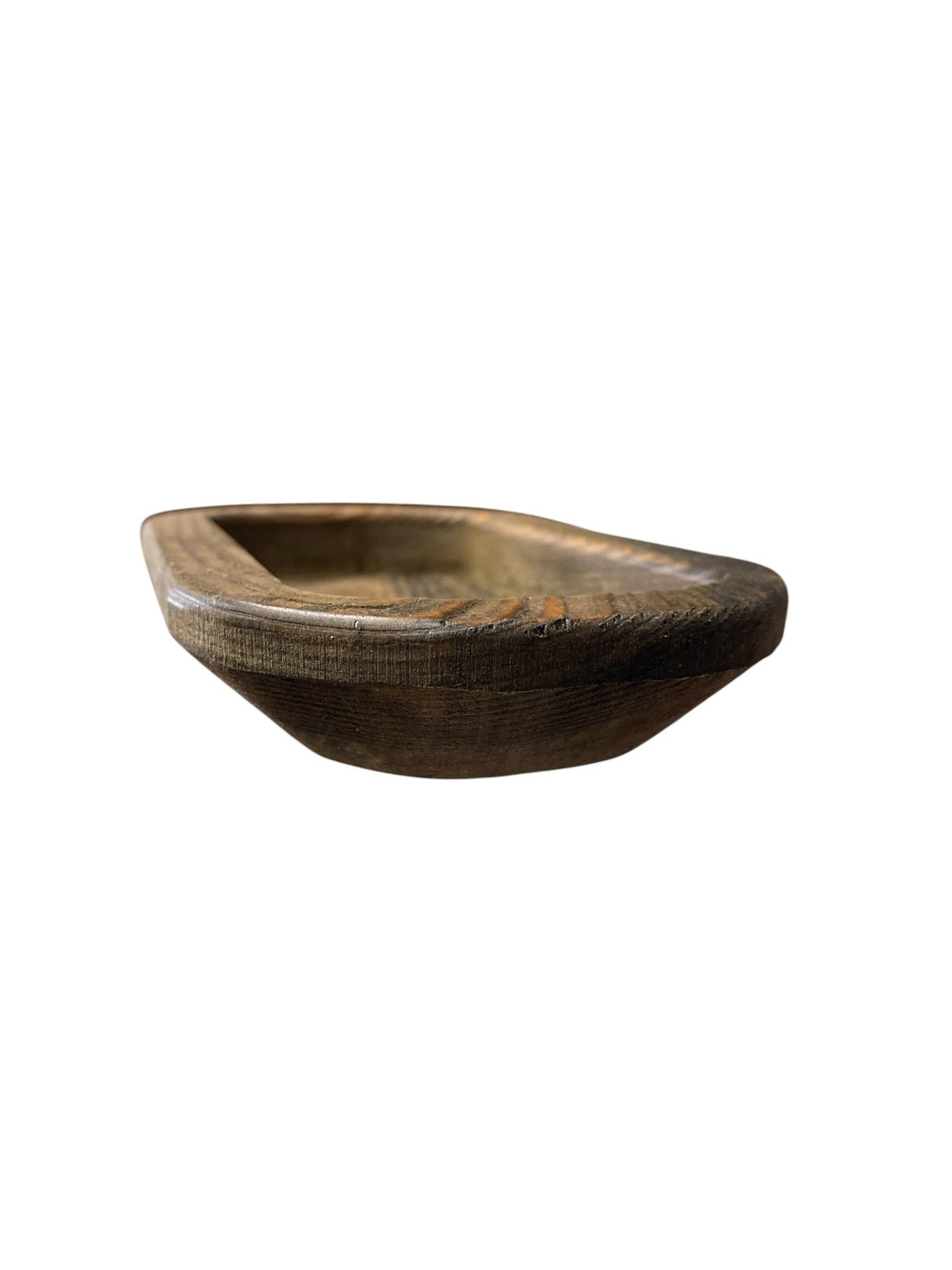 Hand Carved Wooden Dough Bowl