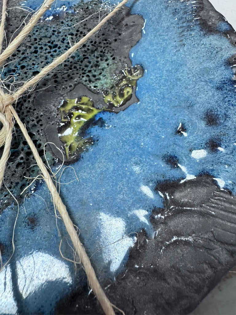 Handmade Artisan Ceramic Plate