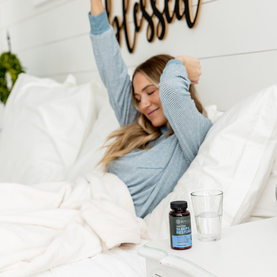Sunwarrior Active Nighttime Capsules - Sleep & Restore