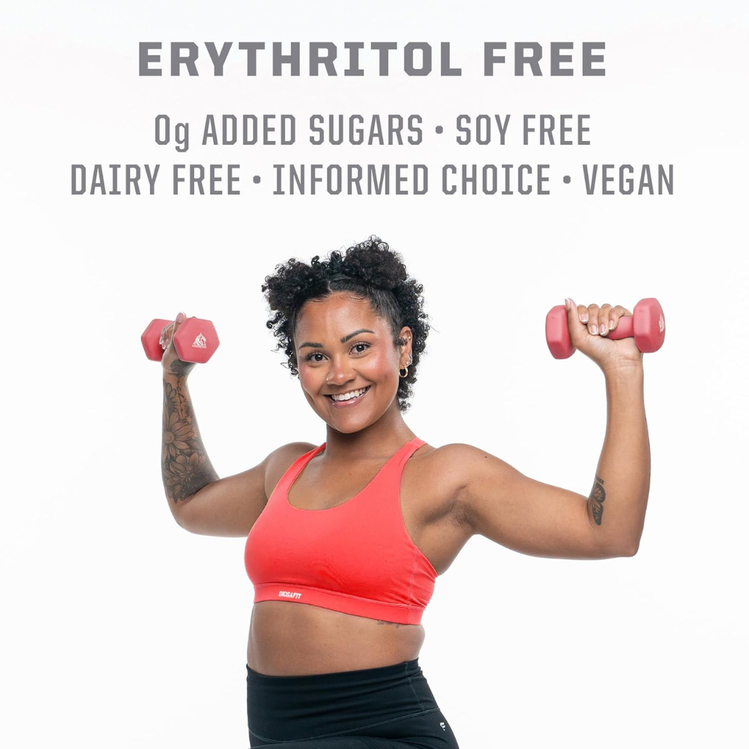 Raspberry Active Creatine Drink Powder- Vegan, Soy-Free