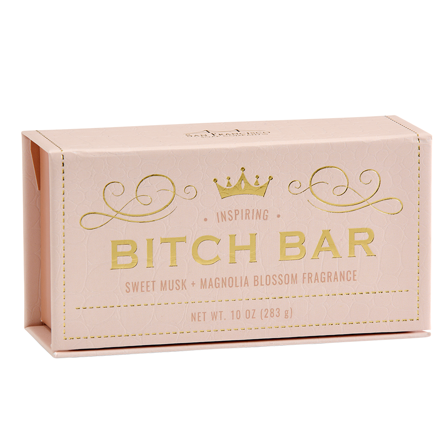 BITCH BAR SOAP INSPIRING SWEET MUSK + MAGNOLIA BLOSSOM