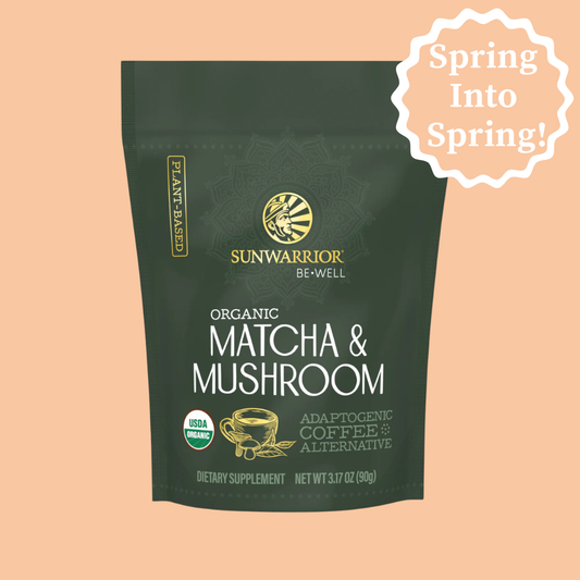 Be Well Matcha & Mushroom Drink Mix - Adaptogenic Coffee