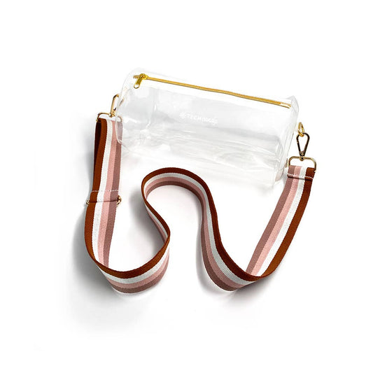In The Clear Stadium Bag + Guitar Strap