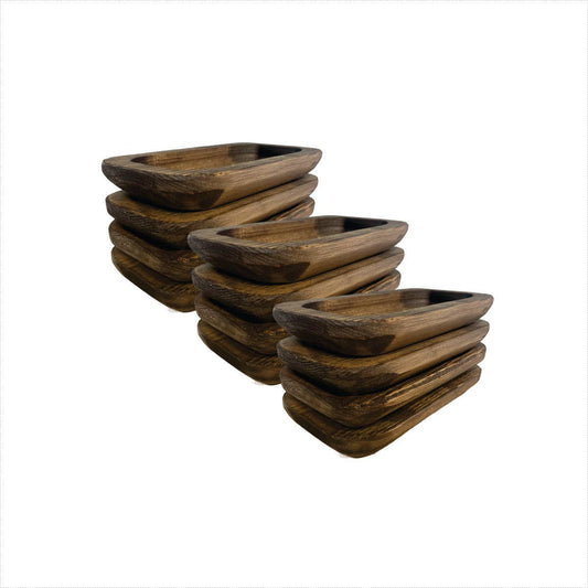 Hand Carved Wooden Dough Bowl