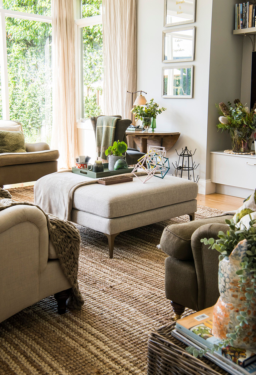 Osbourne Stripe Jute Rugs