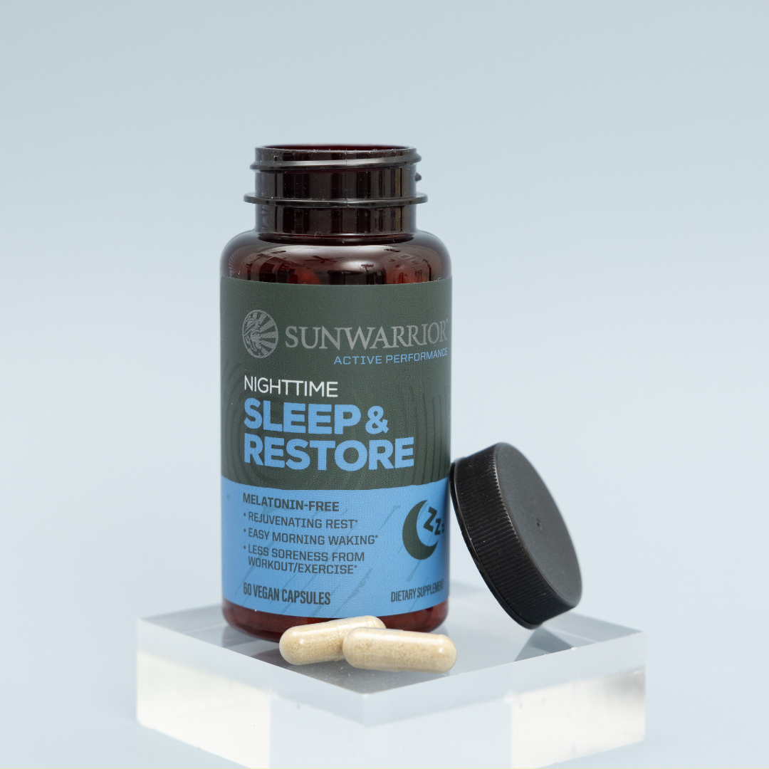 Sunwarrior Active Nighttime Capsules - Sleep & Restore