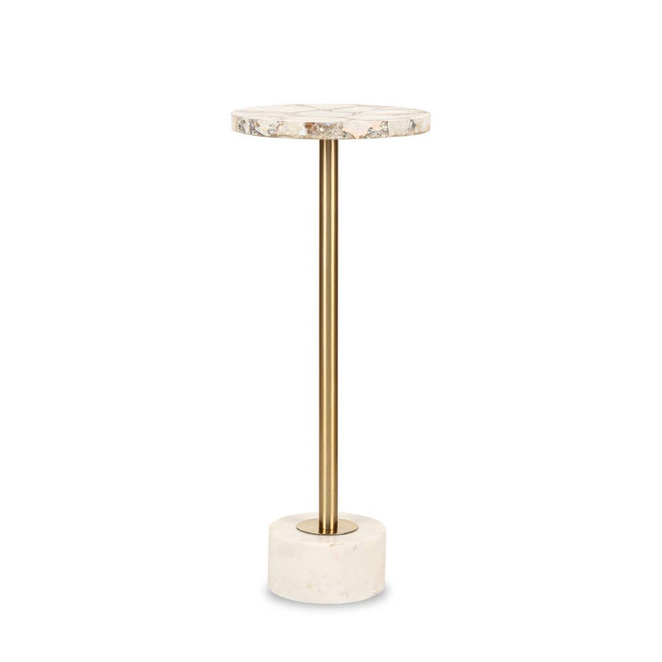 Timbergirl - Curlew agate end table