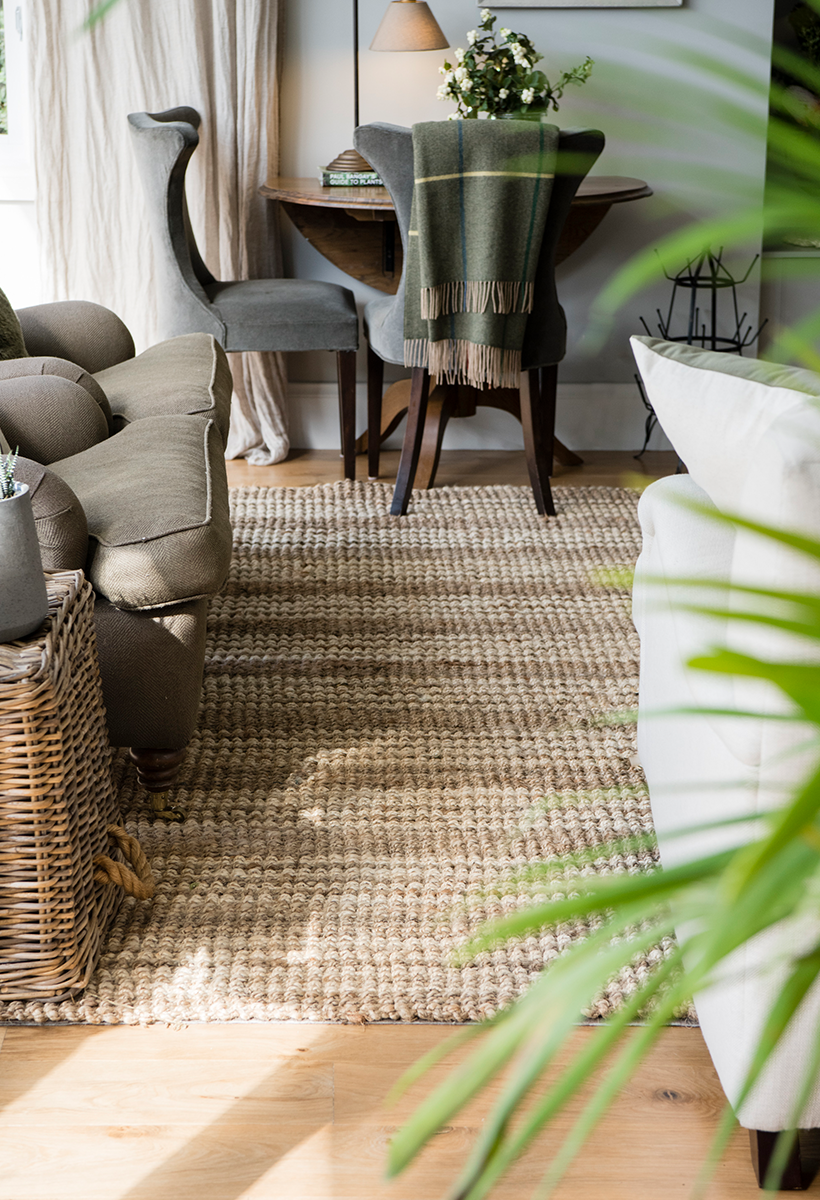 Osbourne Stripe Jute Rugs