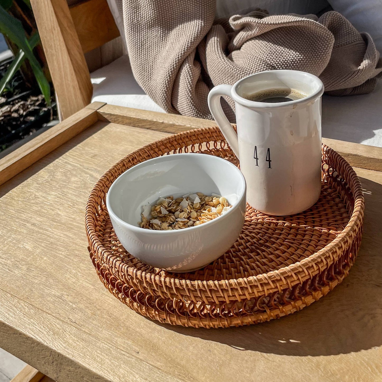 Rattan Tray S