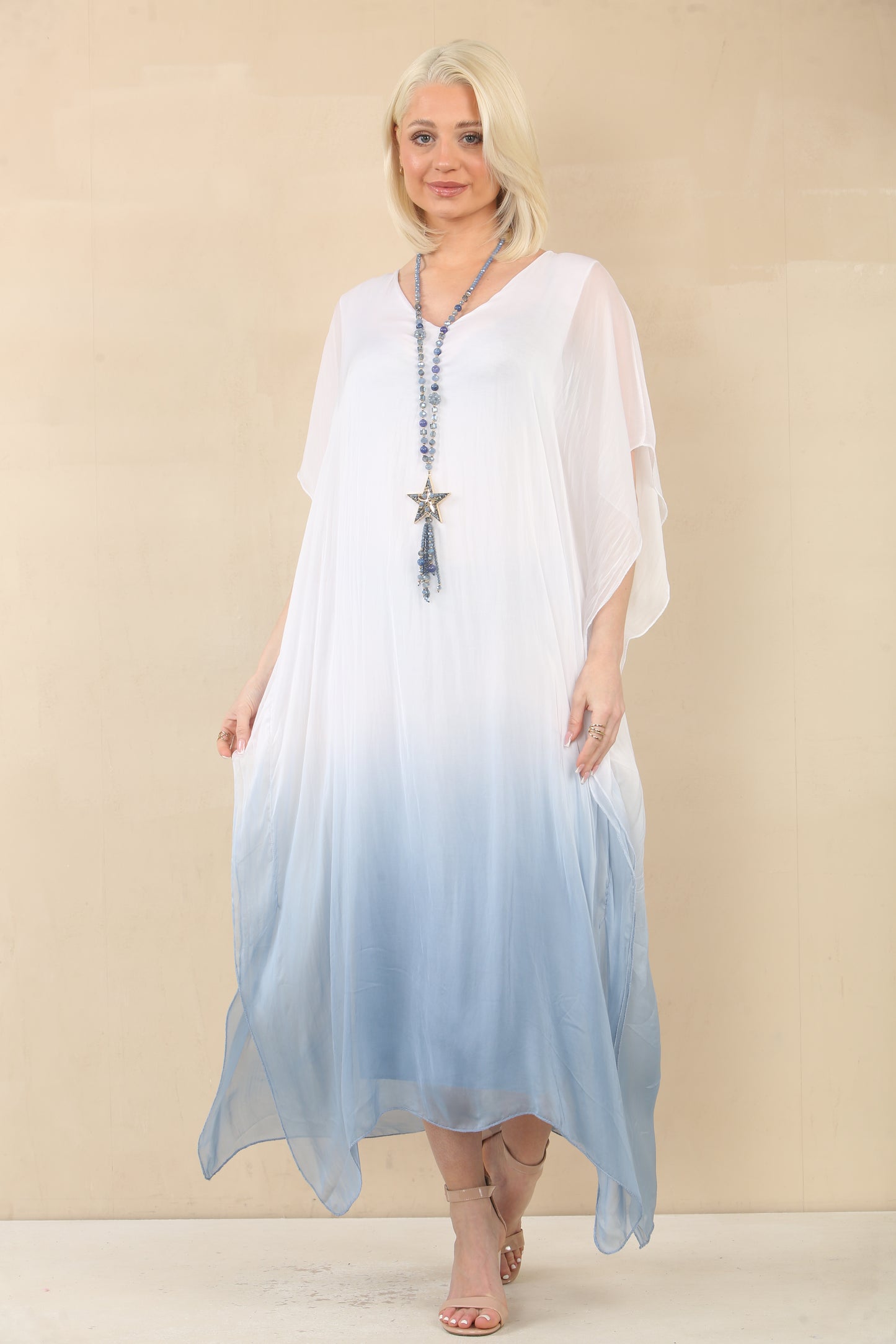 PINK Tie Dye Kaftan