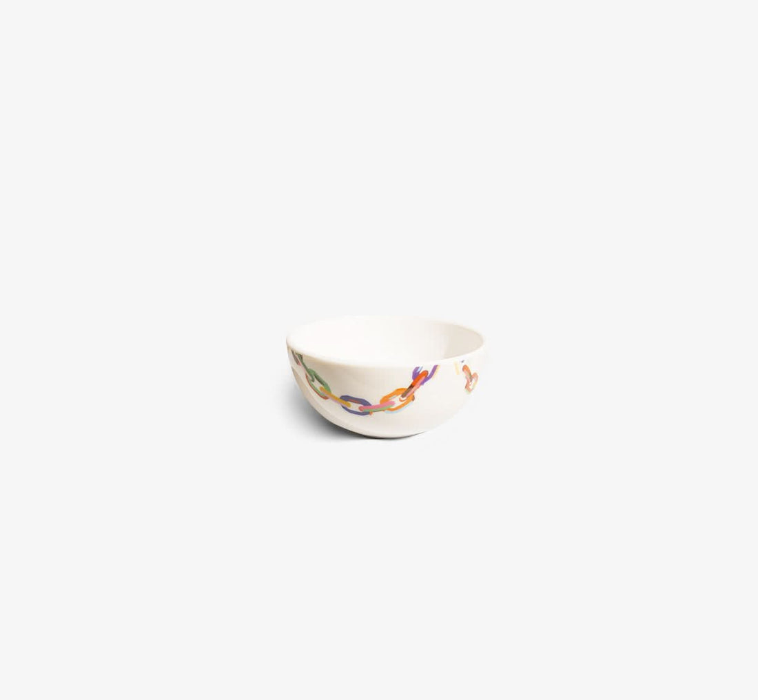 Chain Link Melamine Bowls (Set of 4)