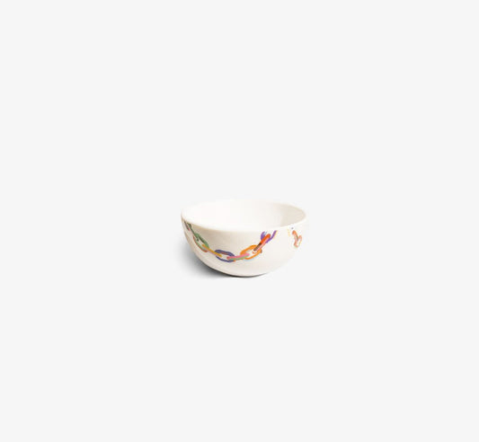 Chain Link Melamine Bowls (Set of 4)