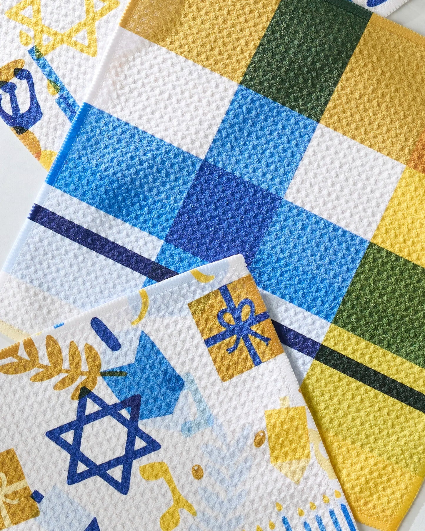 Hanukkah Dishcloth Geometry