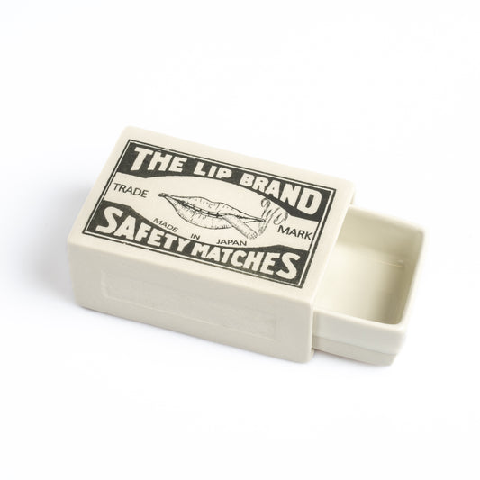Lip - Porcelain Vintage Matchbox