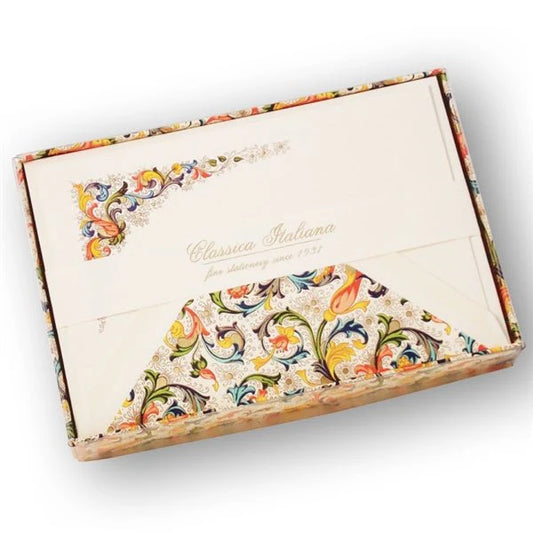Blank Floral Cards