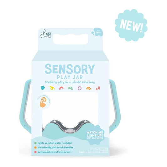 Frosty Blue Sensory Play Jar