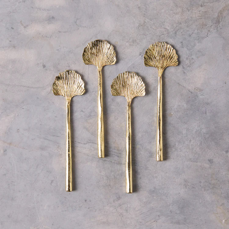 Gingko Mini Spoons - set of 4