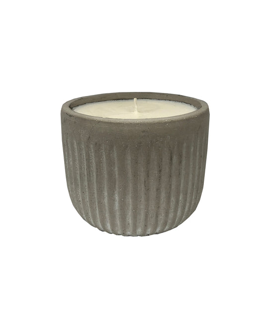 Grooved Cement Citronella + Lemongrass 10oz