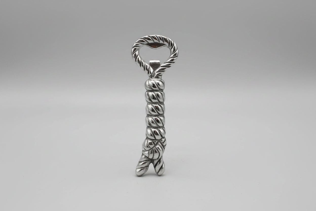 Vintage Sculptural Rope & Tassel Bottle Opener