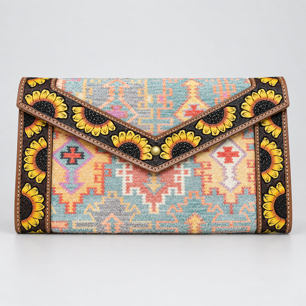 Western Envelope Clutch