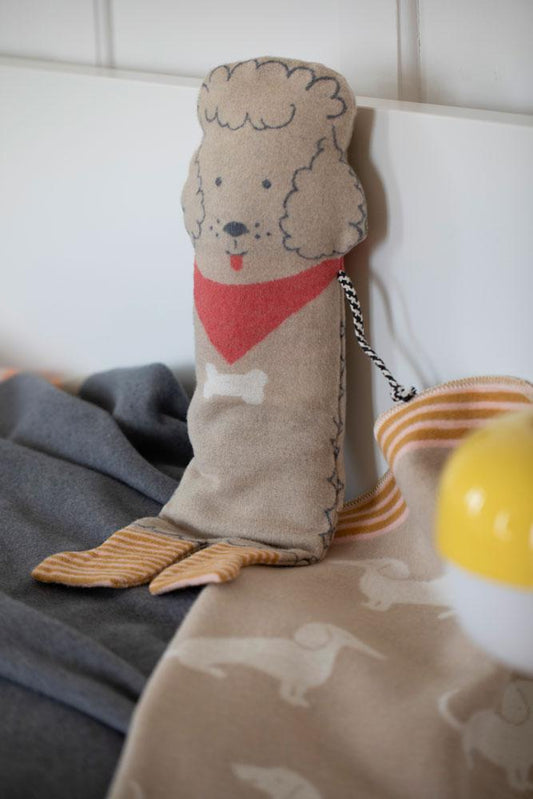 Poodle Dog Puppy Puppet/Blanket