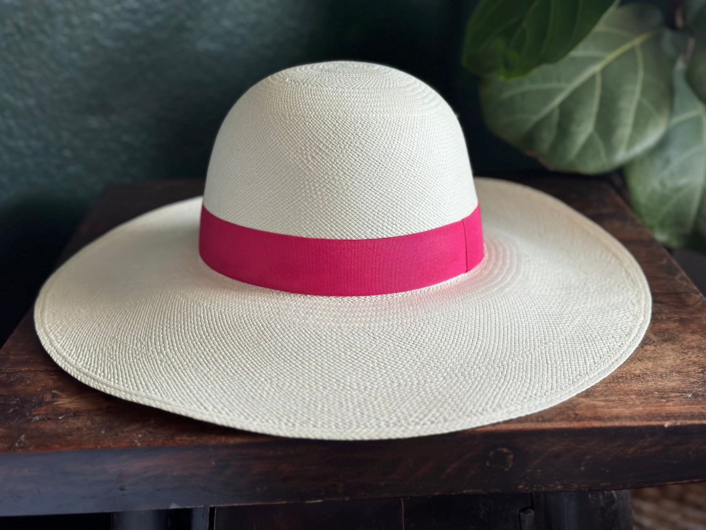 Lali Brisa Shaped Hat Pink Ribbon M