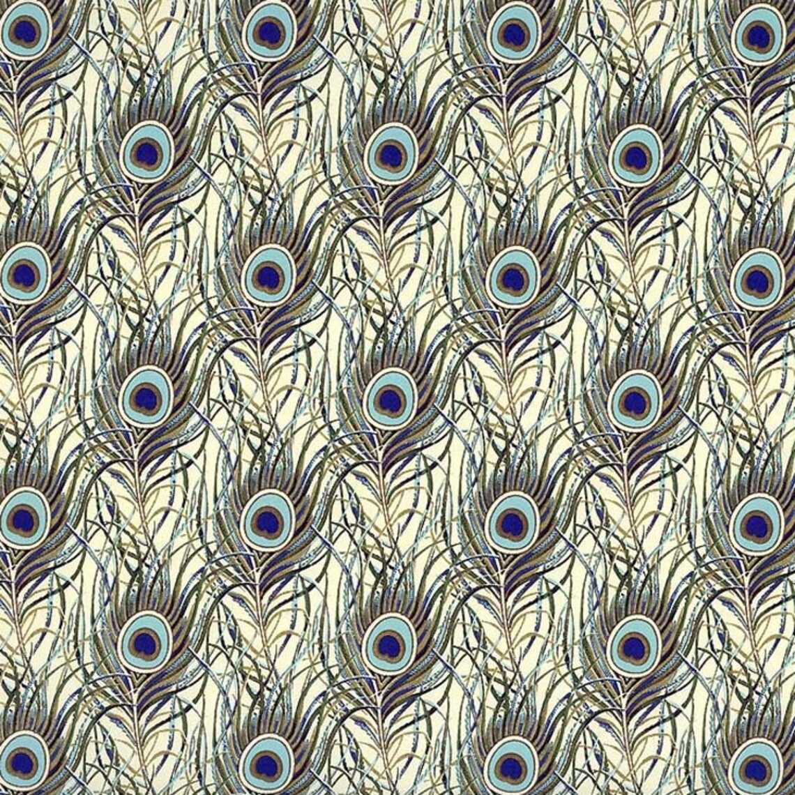 Peacock Italian Wrapping Paper