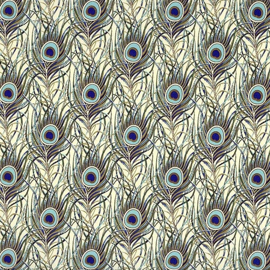 Peacock Italian Wrapping Paper