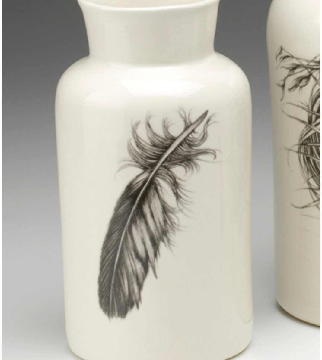 Feather Jar