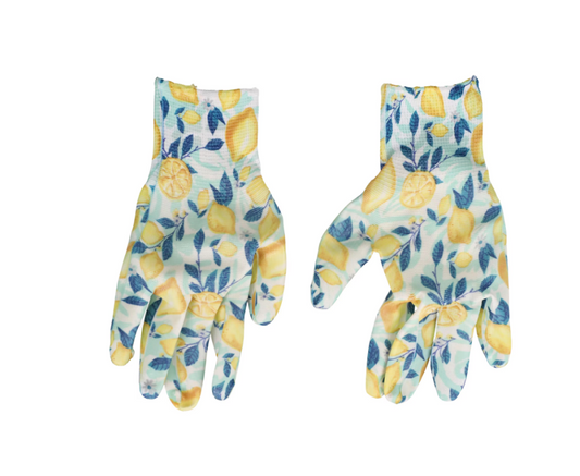 Lemon Gardening Gloves