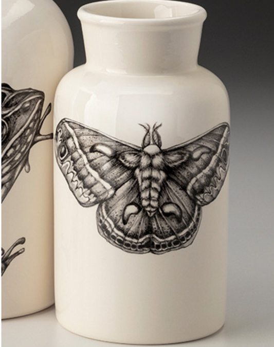 Silk Moth Jar