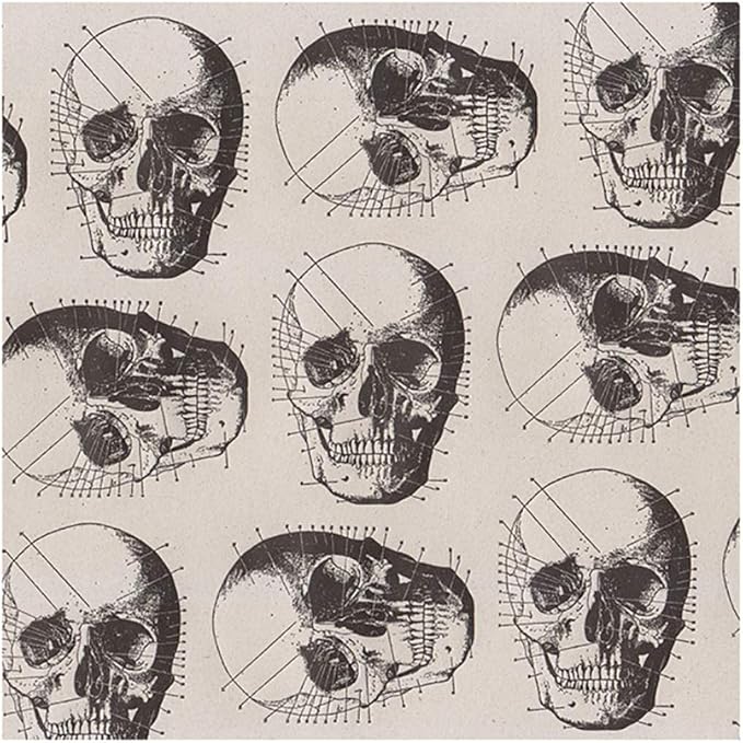 Skull Italian Wrapping Paper