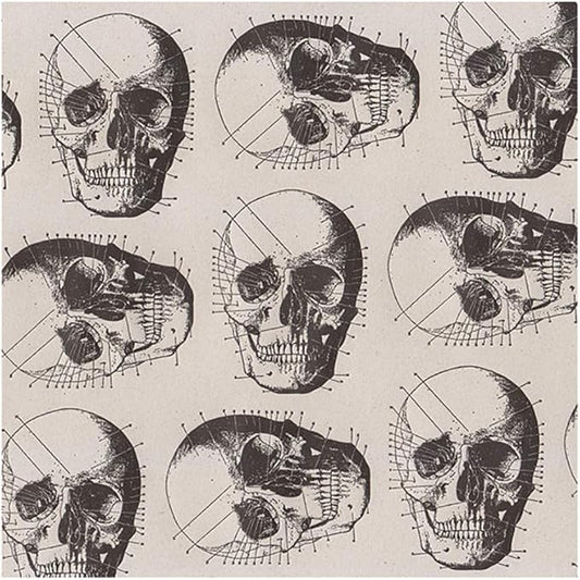 Skull Italian Wrapping Paper