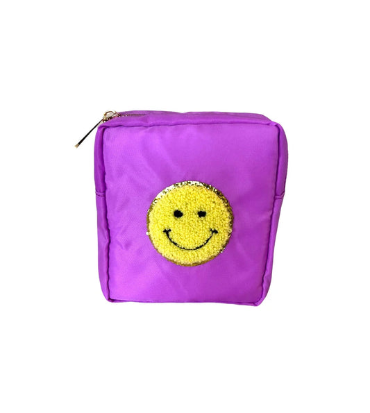Smiley Face Varsity Bag