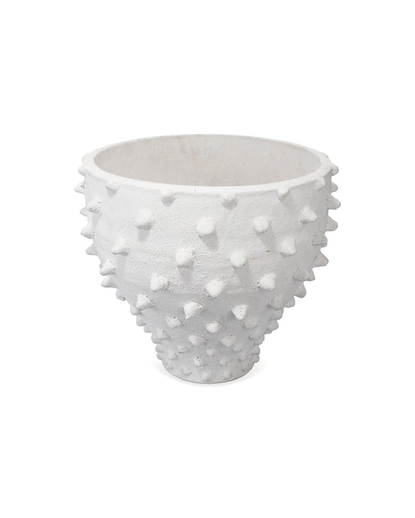 Spiky Vase White JY Co.