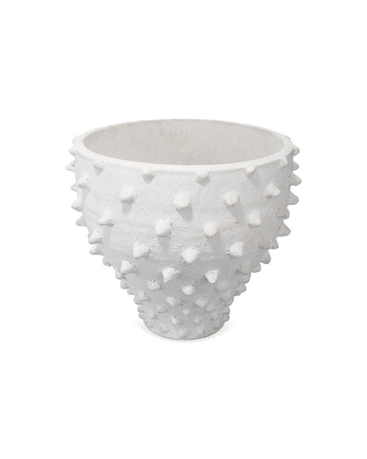 Spiky Vase White JY Co.