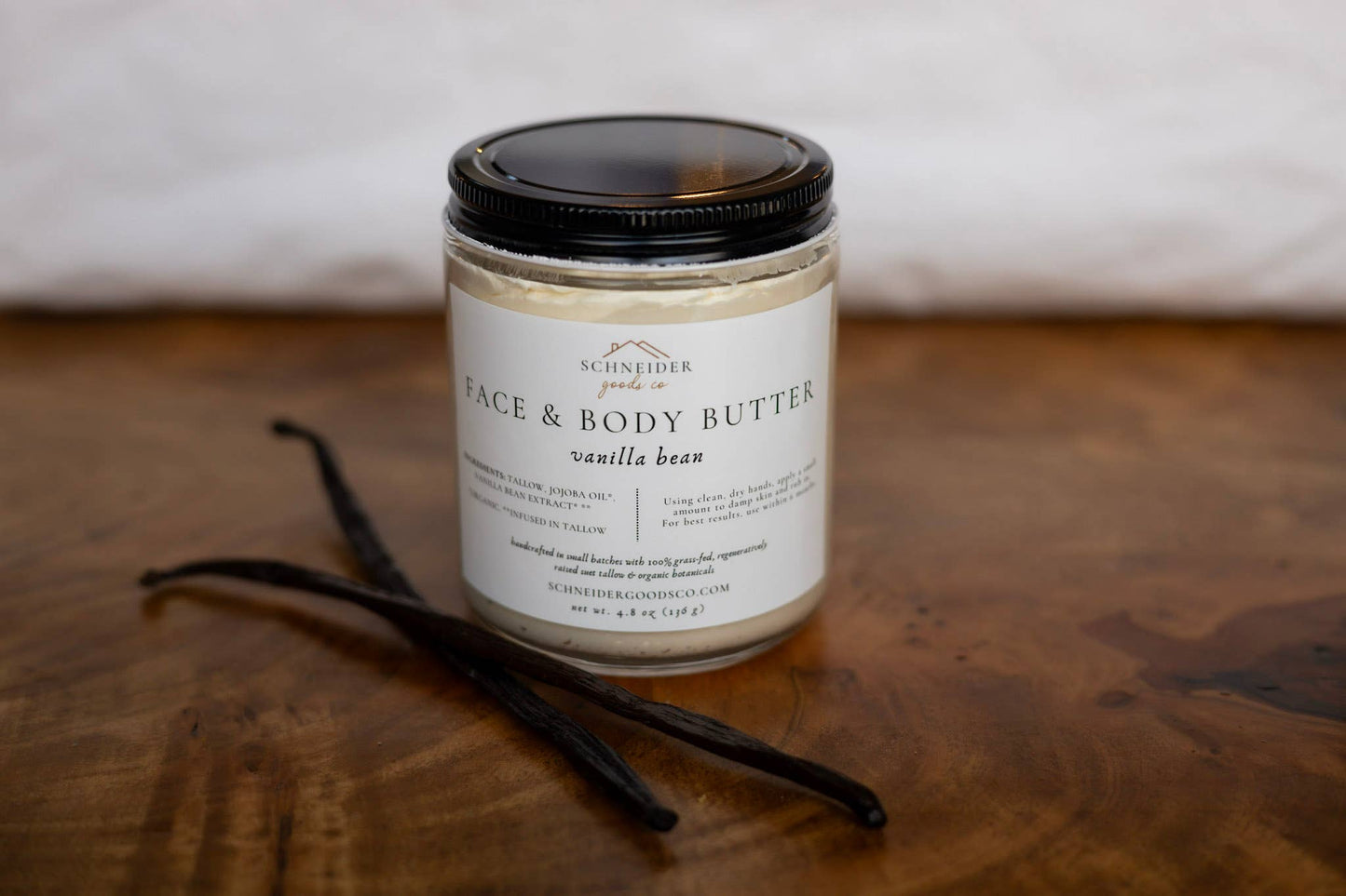 Vanilla Bean Tallow Face & Body Butter
