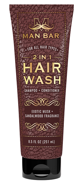 2 in 1 Hair Wash Exotic Musk & Sandalwood