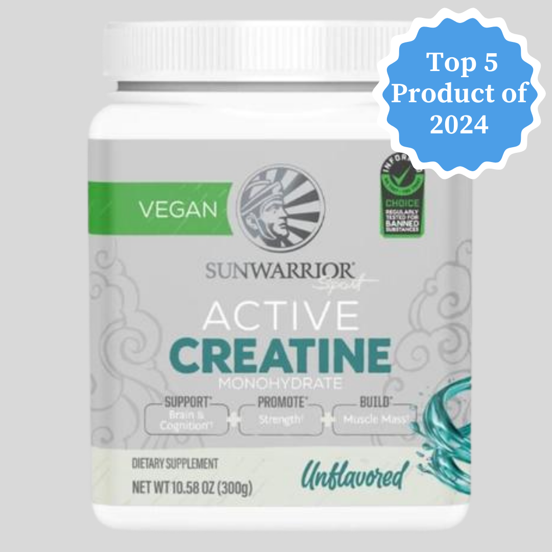 Unflavored Active Creatine Drink Powder - Vegan, 300 grams