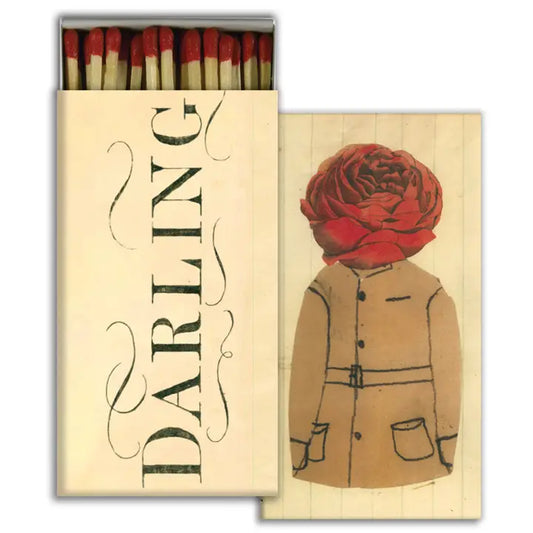 Darling Paper Rose Matches