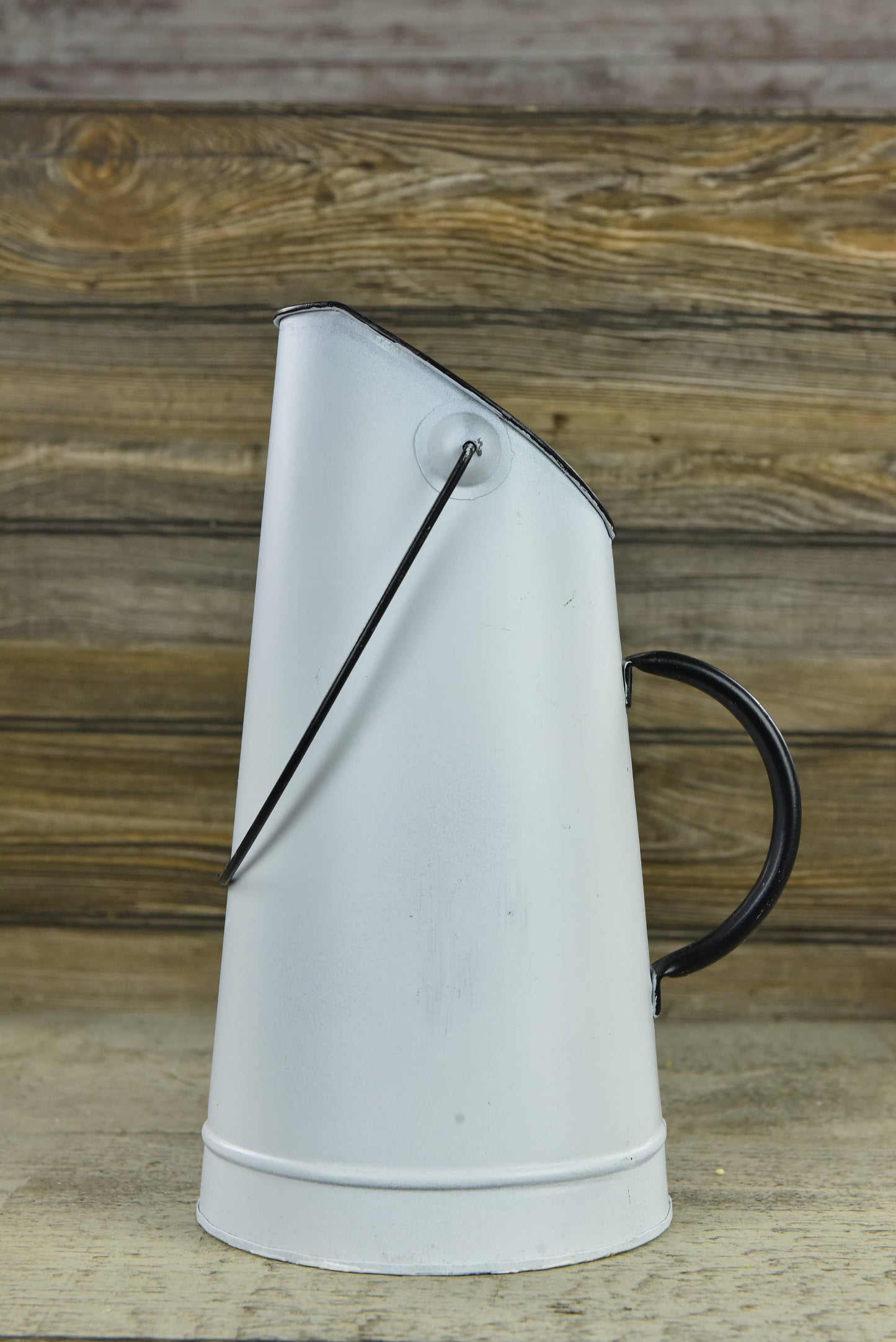 Enamel White Jug