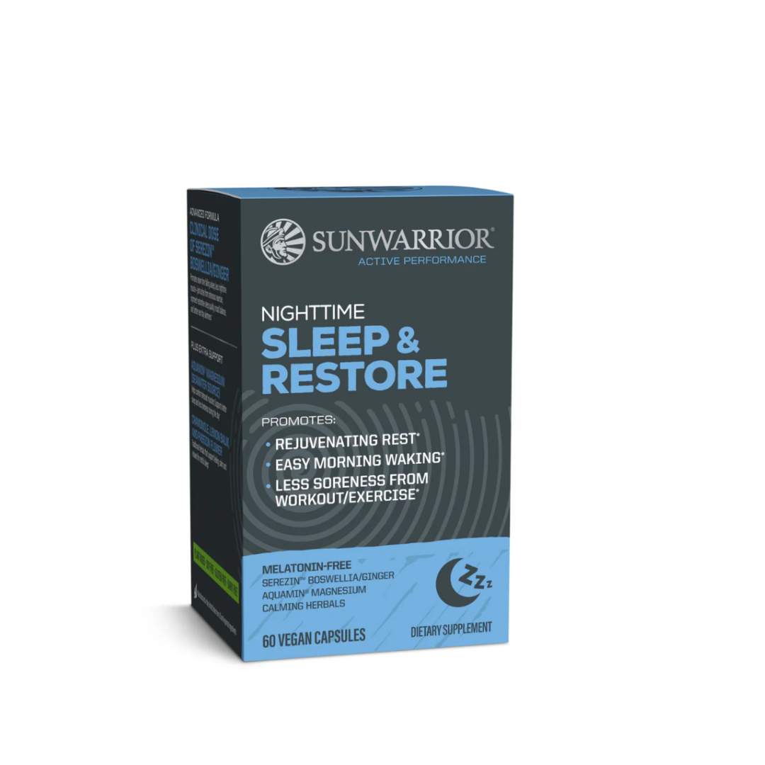 Sunwarrior Active Nighttime Capsules - Sleep & Restore