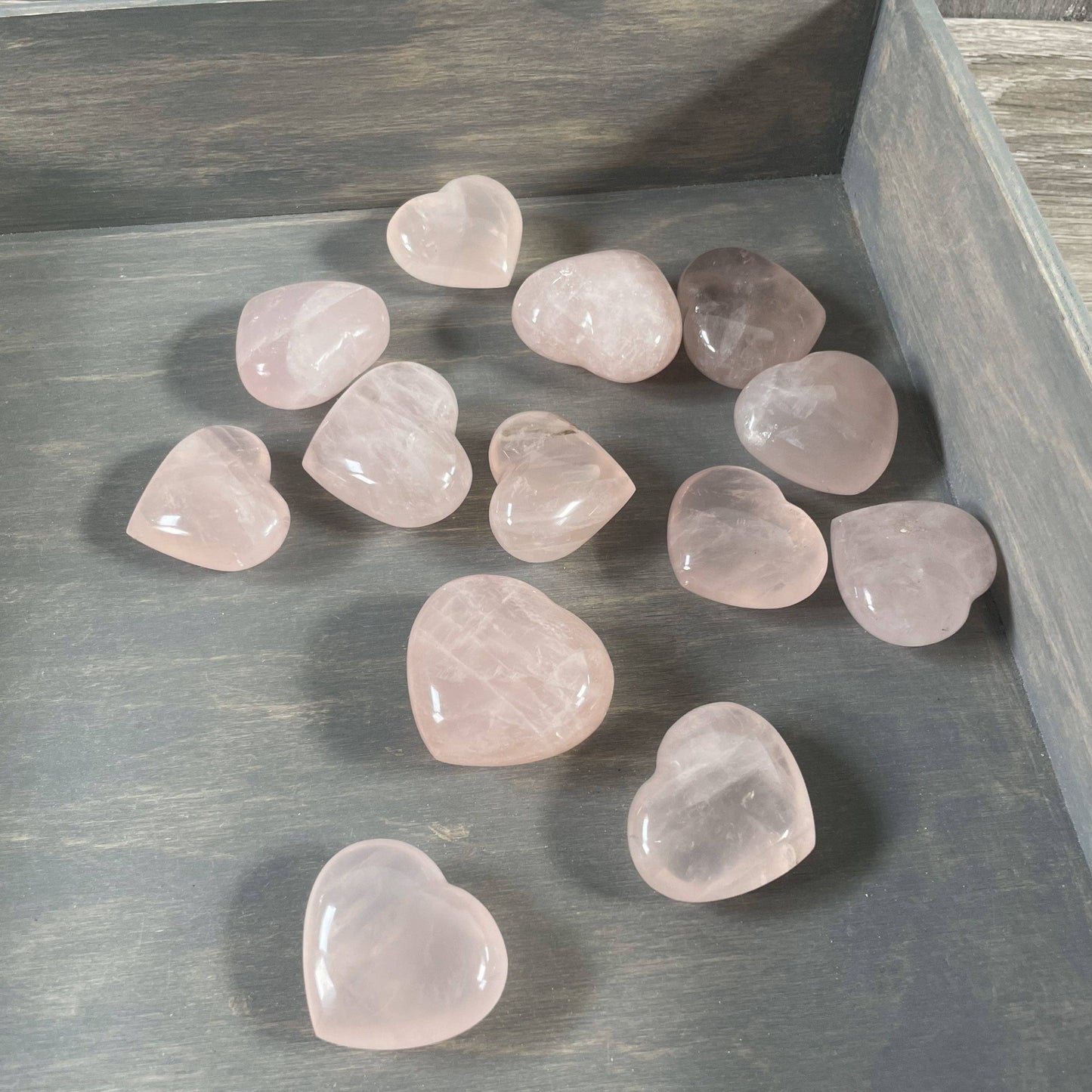 Rose Quartz Heart Crystal