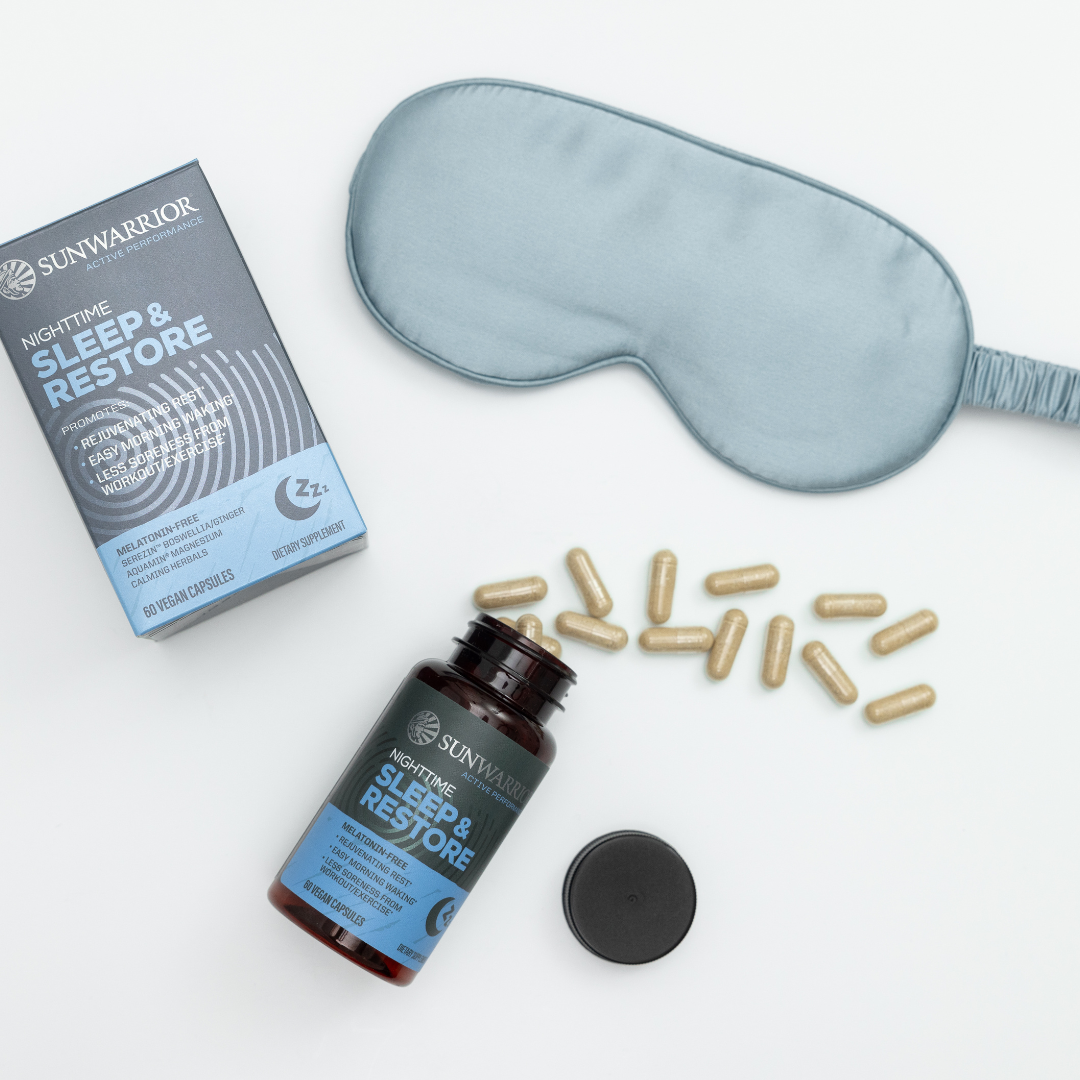 Sunwarrior Active Nighttime Capsules - Sleep & Restore