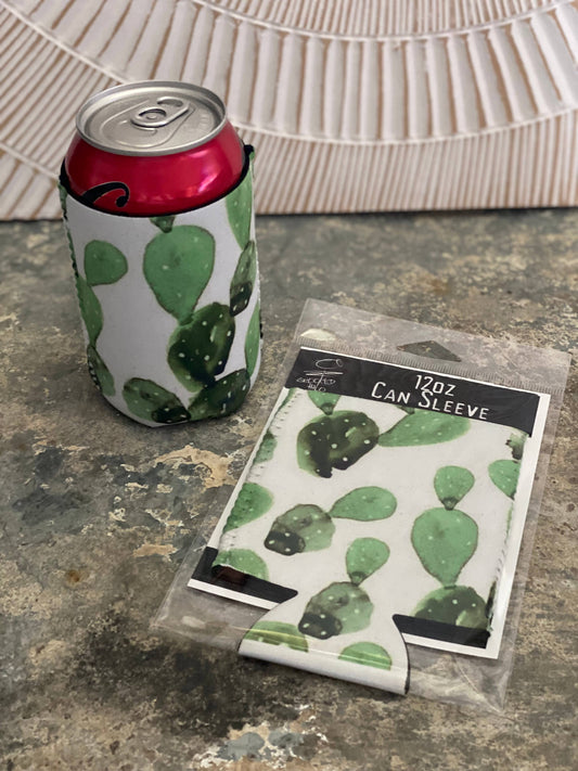"Cactus" Neoprene Can Sleeve