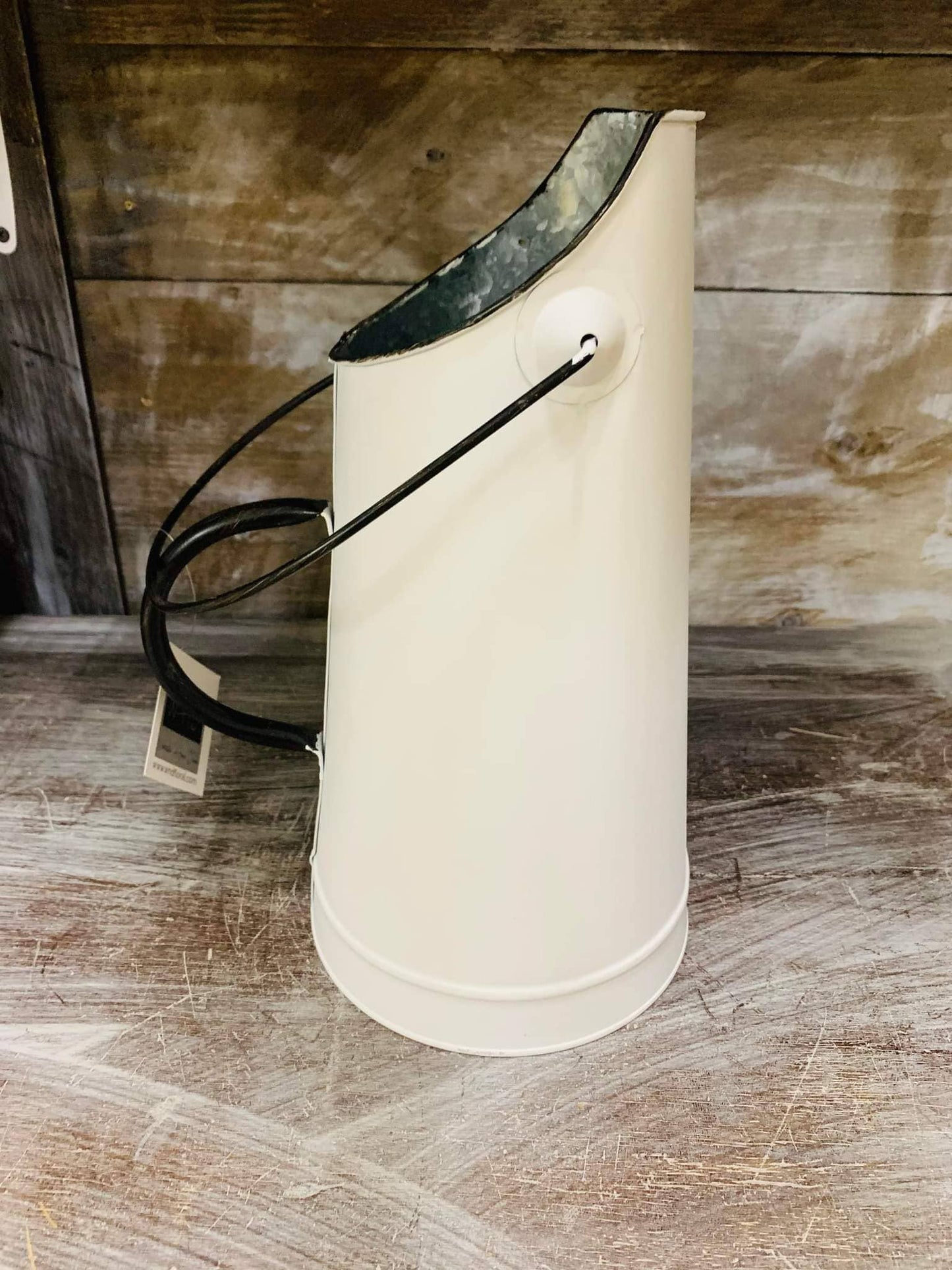 Enamel White Jug