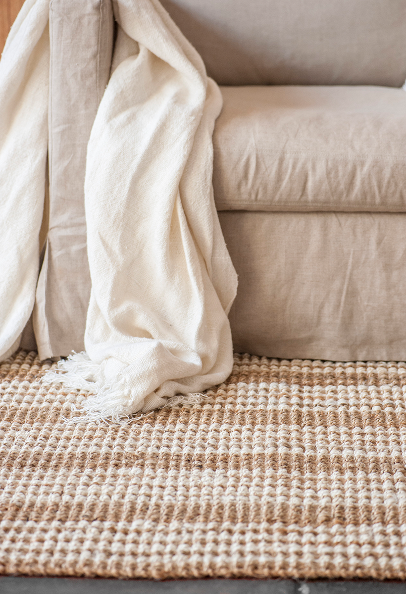 Osbourne Stripe Jute Rugs