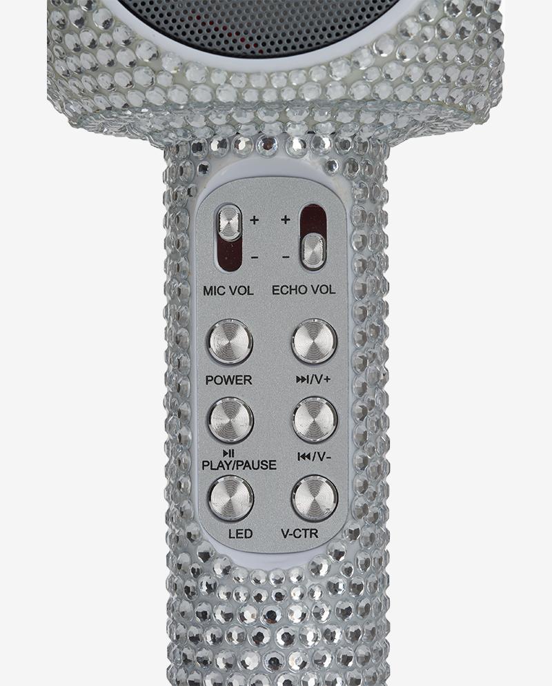 Wireless Speaker Bluetooth Bling Microphone