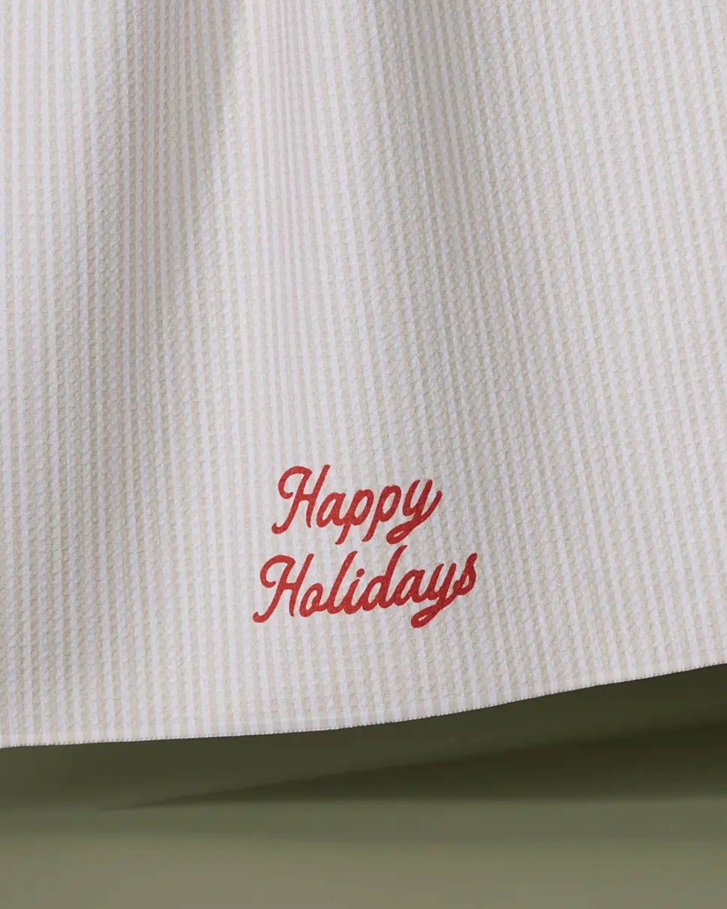 Season Stripes Happy Holidays Geometry